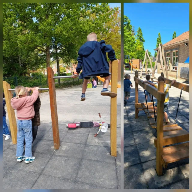 Genieten met De Brug afgelopen week!Groep 1 en 2 hadden nieuwe speeltoestellen.Groep 3 en 4 op schoolreis naar @duinenzatheGroep 5-7 op schoolreis naar @drouwenerzandattractiepark Groep 8 alleen op school, dus verstoppertje in school 😁